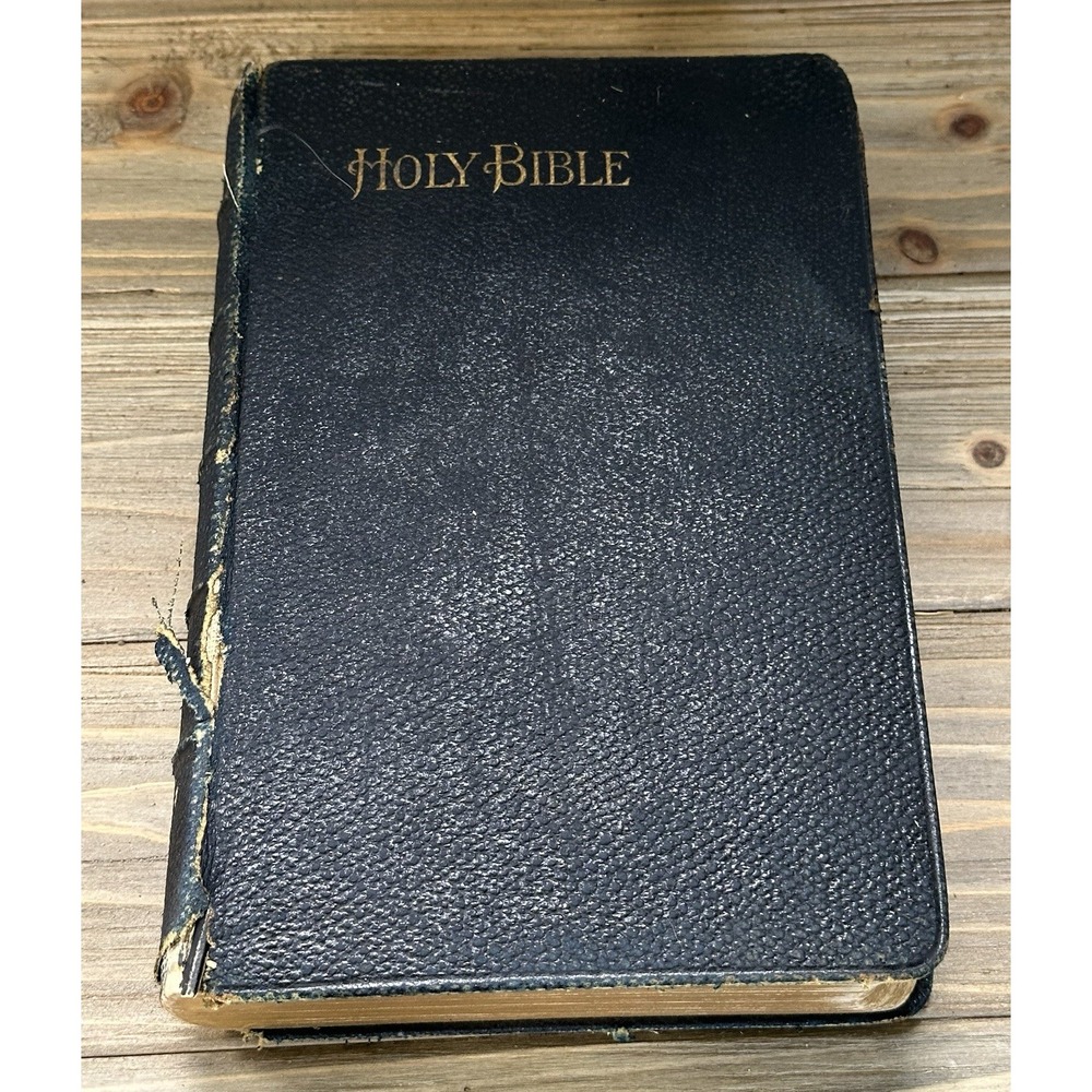 Bible KJV  1890 Original Tongues American Bible Soc Publisher